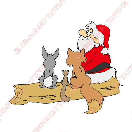 Christmas Customize Temporary Tattoos Stickers NO.3864